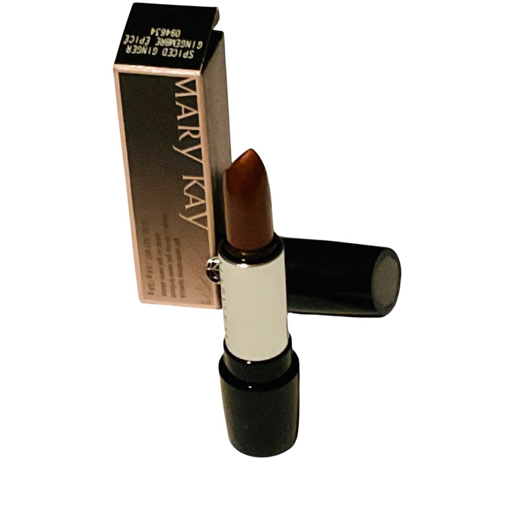 MARY KAY SPICED GINGER Gel semi shine Lipstick Full size 094634 NIB discontinued